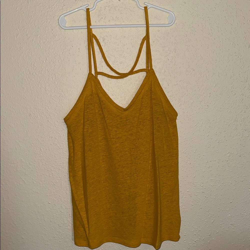 Universal Thread Mustard Yellow Strappy Camisole